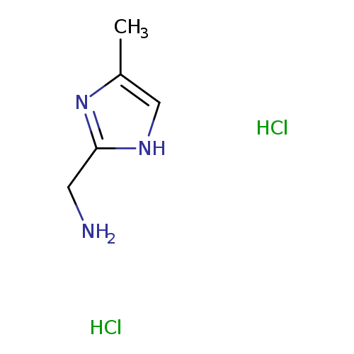(5-Methyl-1H-imidazol-2-yl)methanamine dihydrochloride