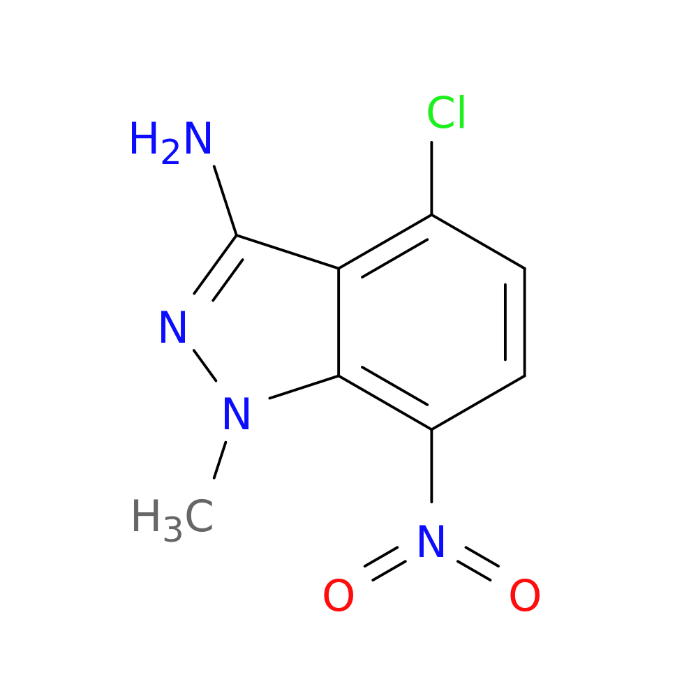 4-Chloro-1-methyl-7-nitro-1H-indazol-3-amine