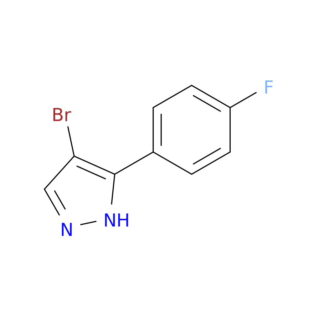 4-Bromo-5-(4-fluorophenyl)-1H-pyrazole