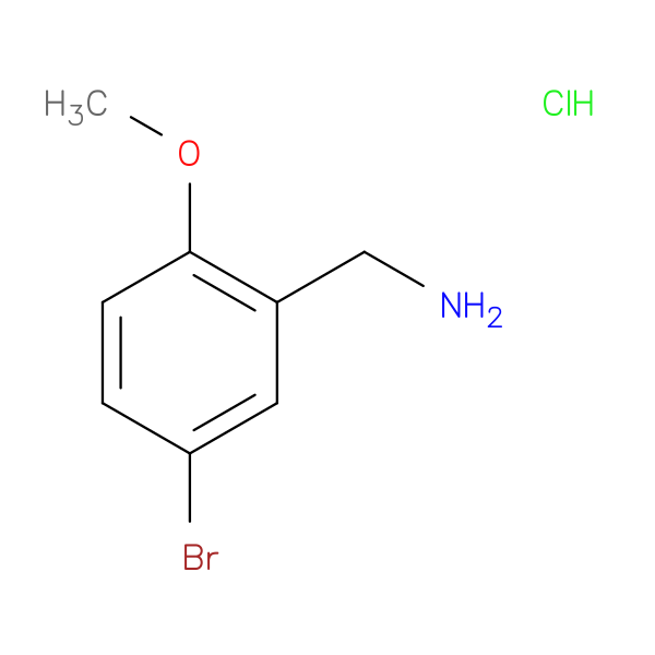 (5-bromo-2-methoxyphenyl)methanamine hydrochloride
