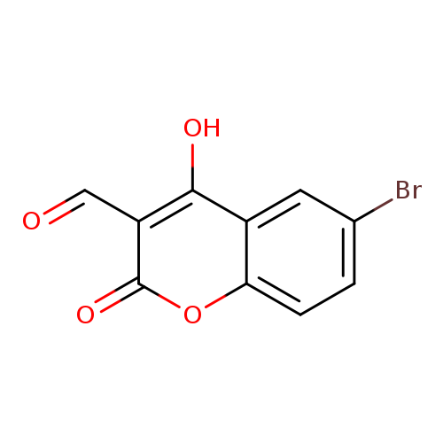 6-BROMO-4-HYDROXY-2-OXO-2H-CHROMENE-3-CARBALDEHYDE