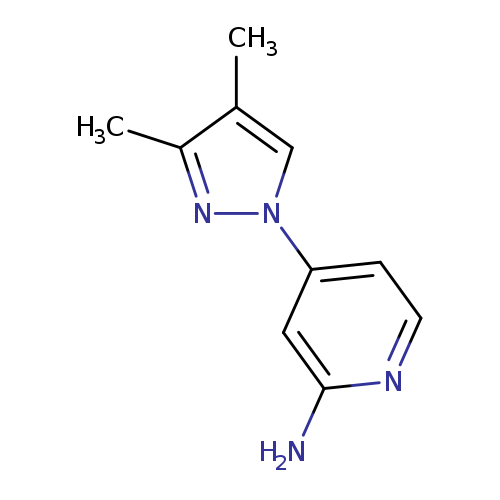 4-(3,4-dimethyl-1H-pyrazol-1-yl)pyridin-2-amine
