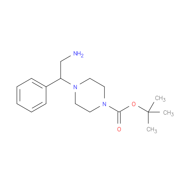 1-Boc-4-(2-Amino-1-phenylethyl)piperazine