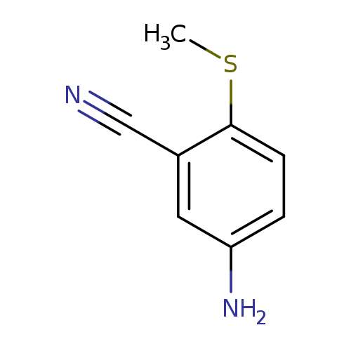 5-Amino-2-(methylsulfanyl)benzonitrile