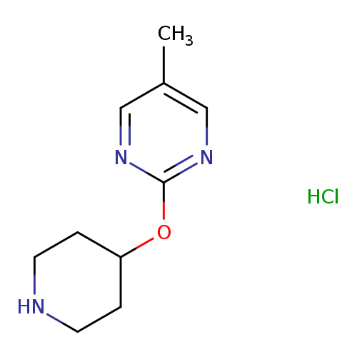 5-Methyl-2-(piperidin-4-yloxy)pyrimidine hydrochloride