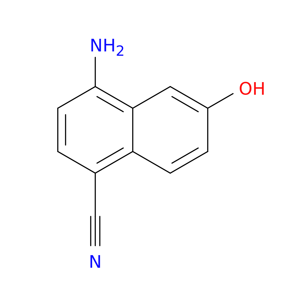 4-amino-6-hydroxynaphthalene-1-carbonitrile
