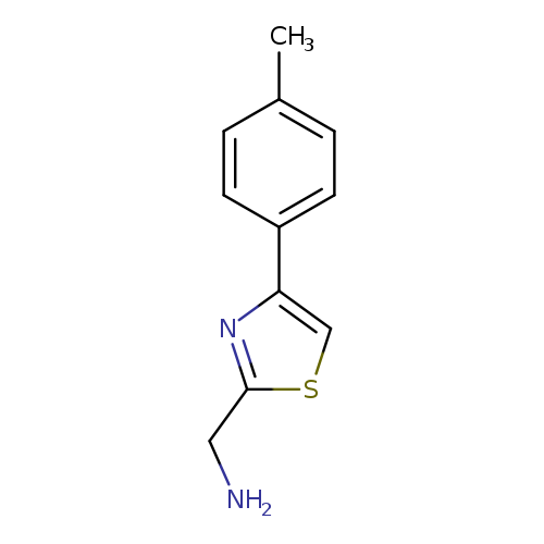 [4-(4-methylphenyl)-1,3-thiazol-2-yl]methanamine