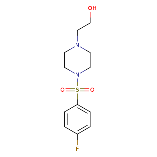 2-(4-((4-Fluorophenyl)sulfonyl)piperazin-1-yl)ethanol