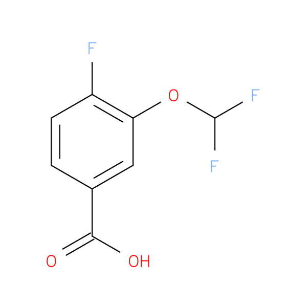 3-(difluoromethoxy)-4-fluorobenzoic acid