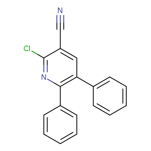 2-chloro-5,6-diphenylpyridine-3-carbonitrile