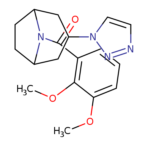 8-(2,3-dimethoxybenzoyl)-3-(1H-1,2,3-triazol-1-yl)-8-azabicyclo[3.2.1]octane