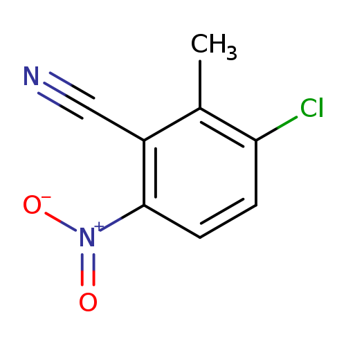 3-Chloro-2-methyl-6-nitrobenzonitrile