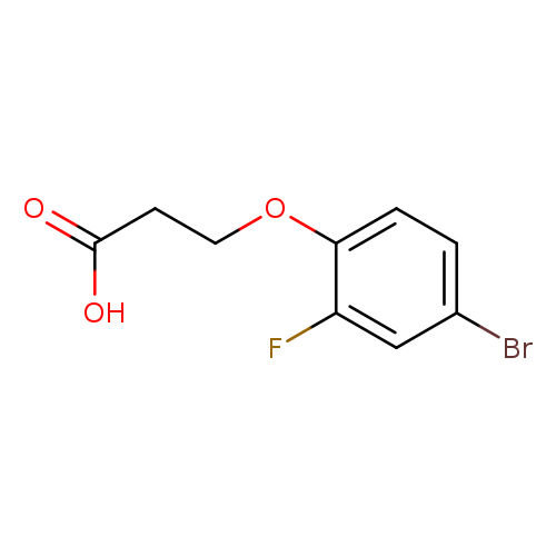 3-(4-bromo-2-fluorophenoxy)propanoic acid