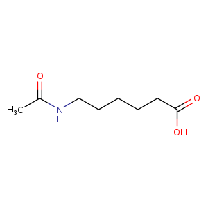 Hexanoic acid, 6-(acetylamino)-