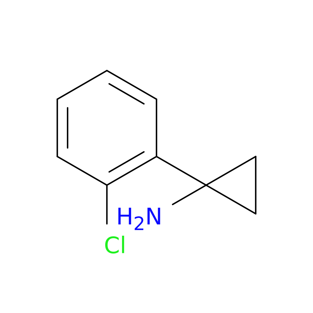 1-(2-Chlorophenyl)cyclopropanamine