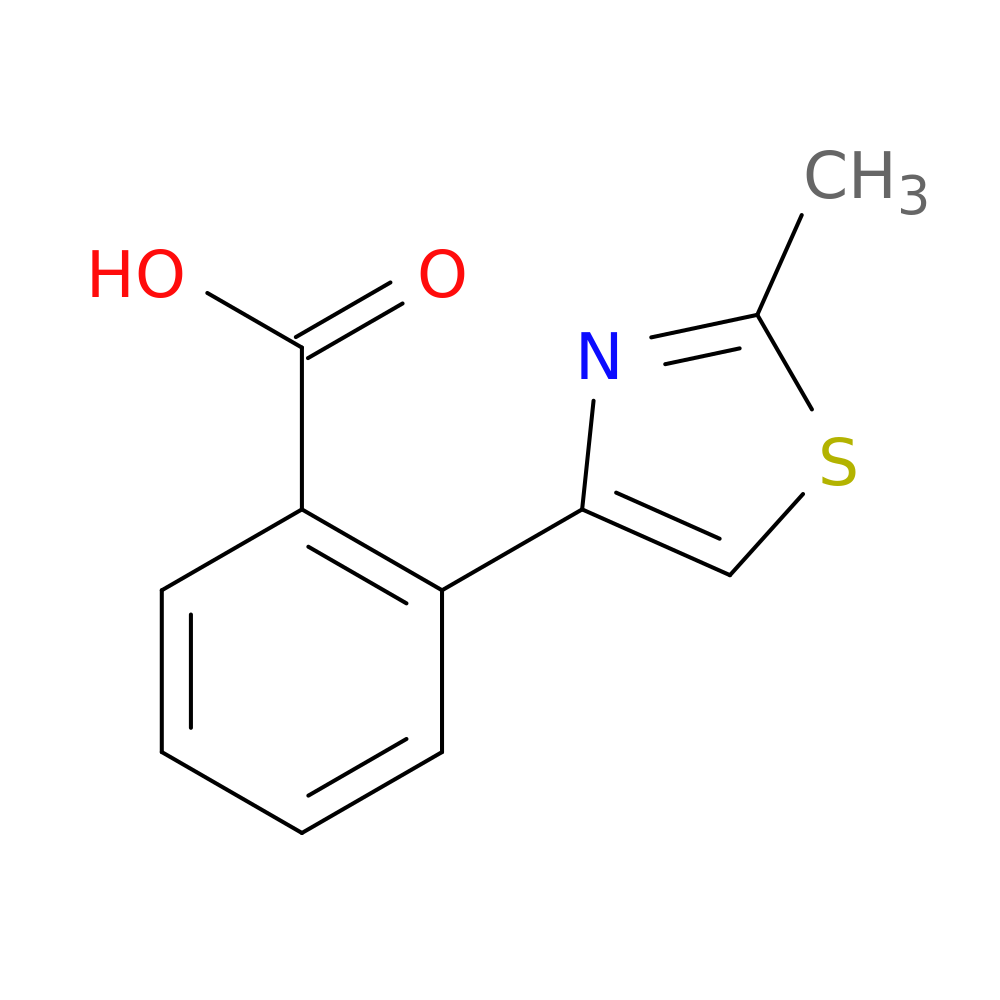 2-(2-Methyl-1,3-thiazol-4-yl)benzoic acid