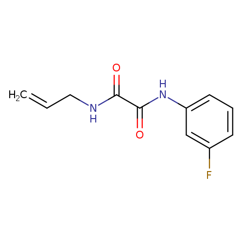 N'-(3-fluorophenyl)-N-(prop-2-en-1-yl)ethanediamide