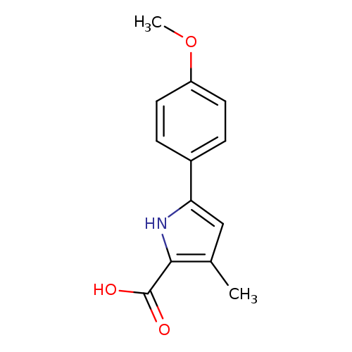 5-(4-Methoxyphenyl)-3-methyl-1H-pyrrole-2-carboxylic acid