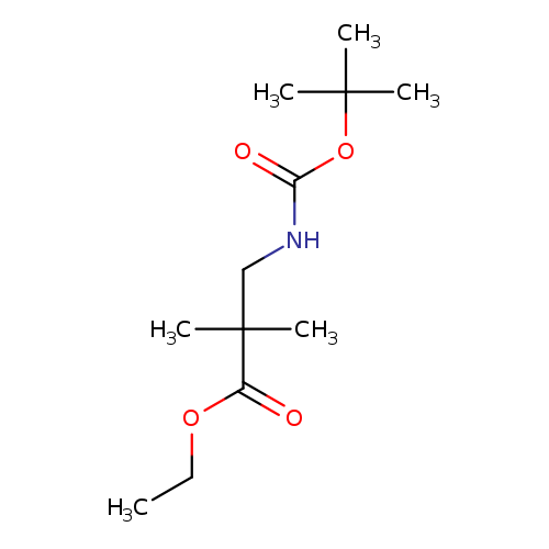 Ethyl 3-{[(tert-butoxy)carbonyl]amino}-2,2-dimethylpropanoate