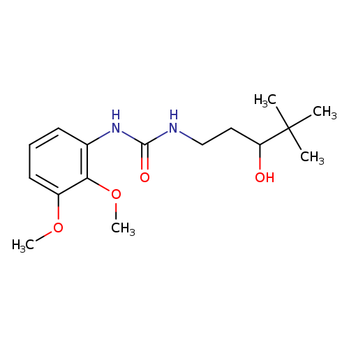 1-(2,3-dimethoxyphenyl)-3-(3-hydroxy-4,4-dimethylpentyl)urea
