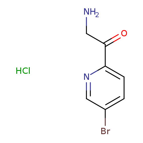 2-Amino-1-(5-bromopyridin-2-yl)ethanone hcl