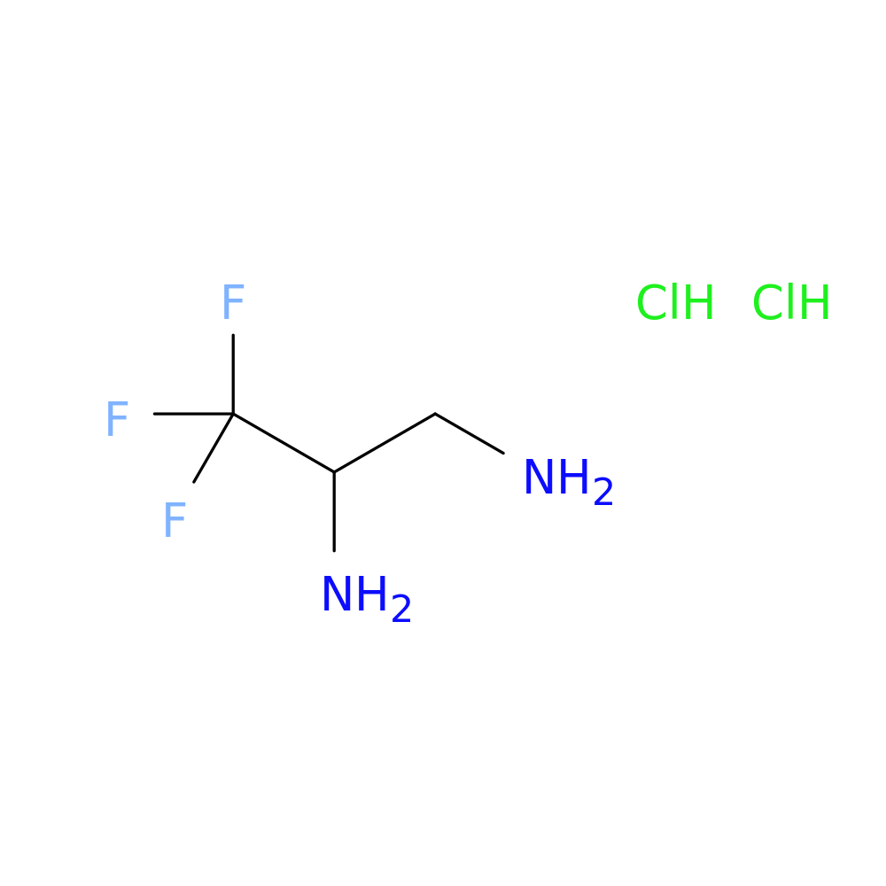 3,3,3-Trifluoropropane-1,2-diamine dihydrochloride