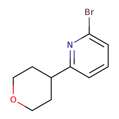 2-Bromo-6-(tetrahydropyran-4-yl)pyridine