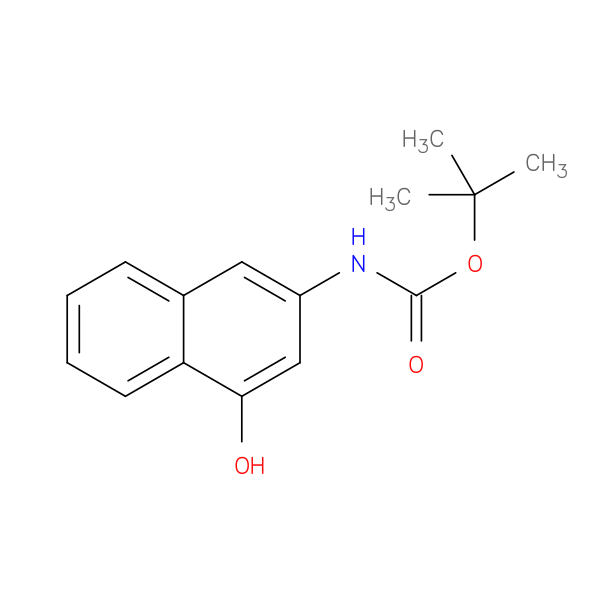 tert-butyl N-(4-hydroxynaphthalen-2-yl)carbamate