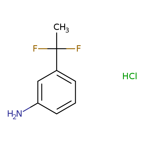 3-(1,1-difluoroethyl)aniline hydrochloride