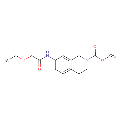 methyl 7-(2-ethoxyacetamido)-1,2,3,4-tetrahydroisoquinoline-2-carboxylate