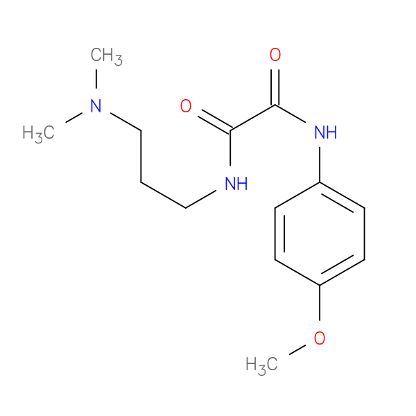 N-[3-(dimethylamino)propyl]-N'-(4-methoxyphenyl)ethanediamide