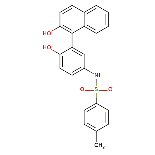 N-[4-hydroxy-3-(2-hydroxynaphthalen-1-yl)phenyl]-4-methylbenzene-1-sulfonamide