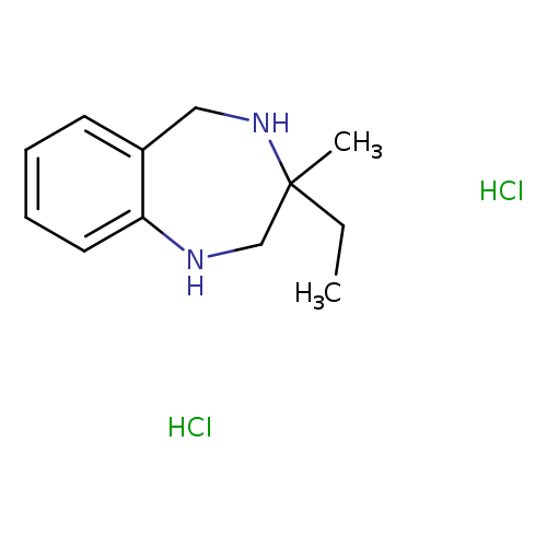 3-ethyl-3-methyl-2,3,4,5-tetrahydro-1H-1,4-benzodiazepine dihydrochloride