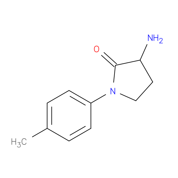 3-Amino-1-(4-methylphenyl)pyrrolidin-2-one