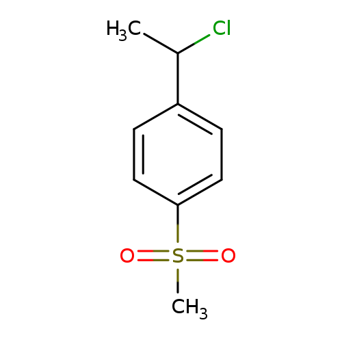1-(1-chloroethyl)-4-methanesulfonylbenzene