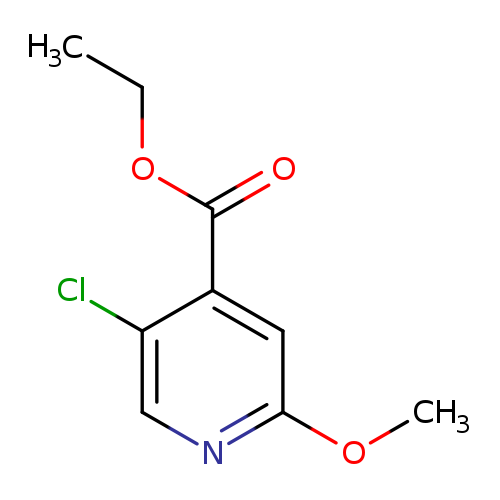 Ethyl 5-chloro-2-methoxyisonicotinate
