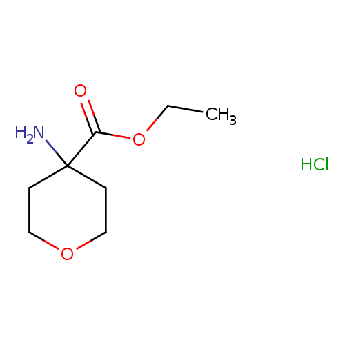 ethyl 4-aminotetrahydro-2H-pyran-4-carboxylate hydrochloride