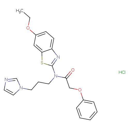 N-(6-ethoxy-1,3-benzothiazol-2-yl)-N-[3-(1H-imidazol-1-yl)propyl]-2-phenoxyacetamide hydrochloride