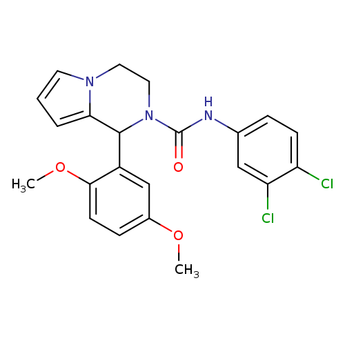 N-(3,4-dichlorophenyl)-1-(2,5-dimethoxyphenyl)-1H,2H,3H,4H-pyrrolo[1,2-a]pyrazine-2-carboxamide
