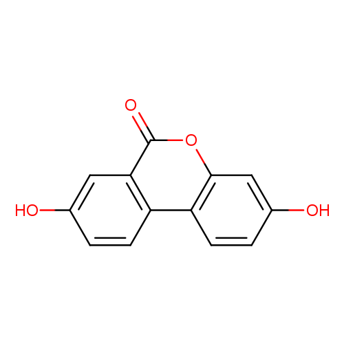 6H-Dibenzo[b,d]pyran-6-one, 3,8-dihydroxy-