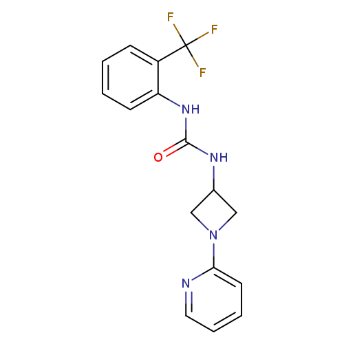 3-[1-(pyridin-2-yl)azetidin-3-yl]-1-[2-(trifluoromethyl)phenyl]urea