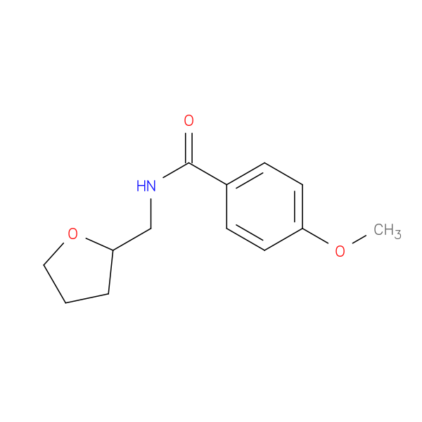 4-methoxy-N-[(oxolan-2-yl)methyl]benzamide