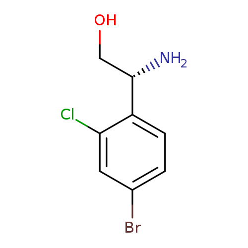 (R)-2-amino-2-(4-bromo-2-chlorophenyl)ethan-1-ol