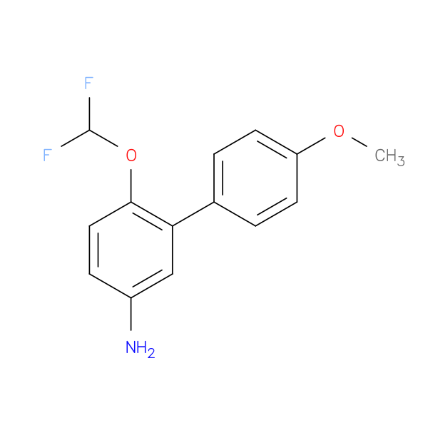4-(difluoromethoxy)-3-(4-methoxyphenyl)aniline