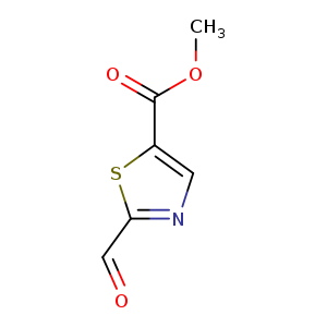 5-Thiazolecarboxylic acid, 2-formyl-, methyl ester