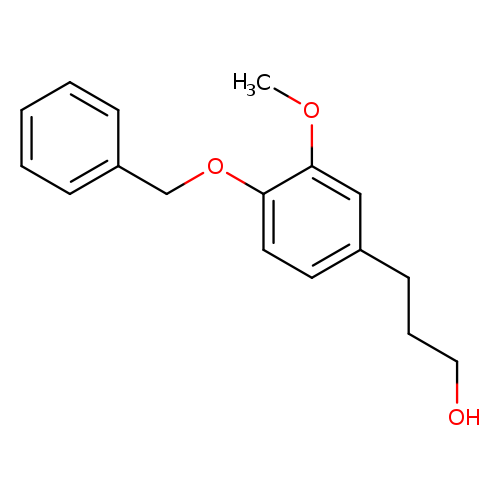 3-(4-(Benzyloxy)-3-methoxyphenyl)propan-1-ol