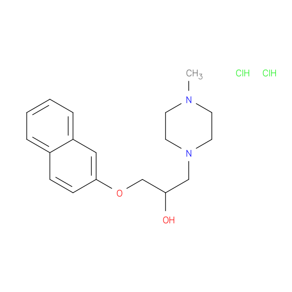 1-(4-METHYLPIPERAZIN-1-YL)-3-(2-NAPHTHYLOXY)PROPAN-2-OL DIHYDROCHLORIDE