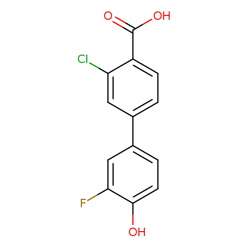 2-Chloro-4-(3-fluoro-4-hydroxyphenyl)benzoic acid