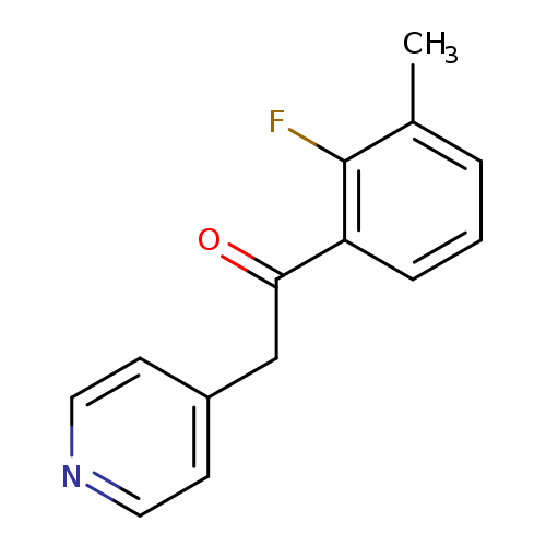 1-(2-fluoro-3-methylphenyl)-2-(pyridin-4-yl)ethan-1-one