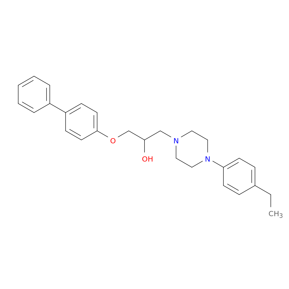 1-{[1,1'-biphenyl]-4-yloxy}-3-[4-(4-ethylphenyl)piperazin-1-yl]propan-2-ol